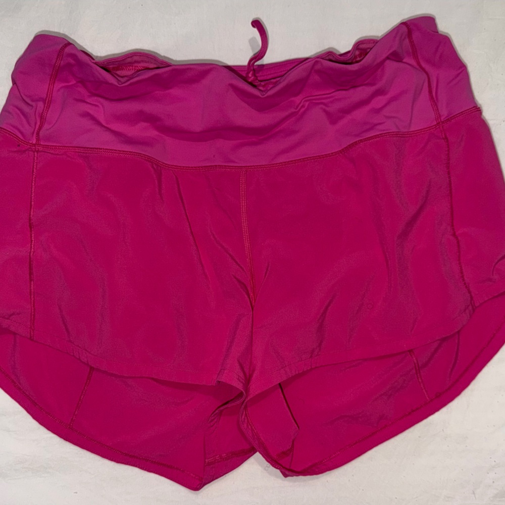Lululemon Magenta Shorts